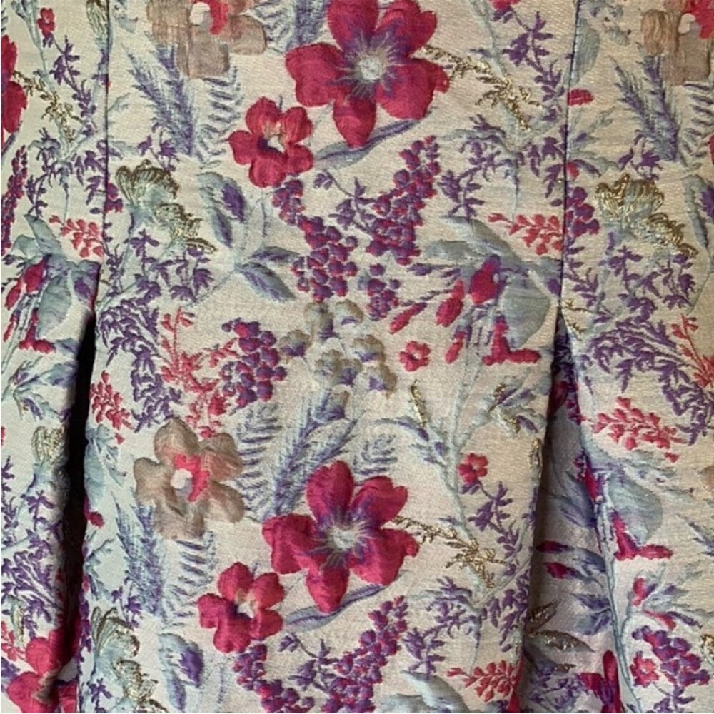 Aidan Mattox Jacquard Open Back Flare Dress. 6.  NWT. - Picture 8 of 16